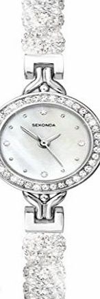 Sekonda 4106 White Crystalla Watch