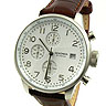 Chronograph on Brown Leather Strap