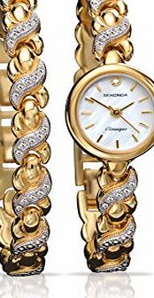 Sekonda Classique Ladies Gold Bracelet and Watch Gift Set (28CFF43)