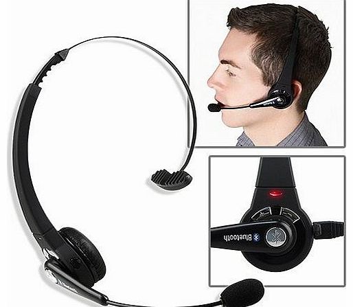 Selectec Ebest - Wireless Bluetooth Headset for Sony PS3, Computer, and Cell Phone, Black---Bluetooth Certified