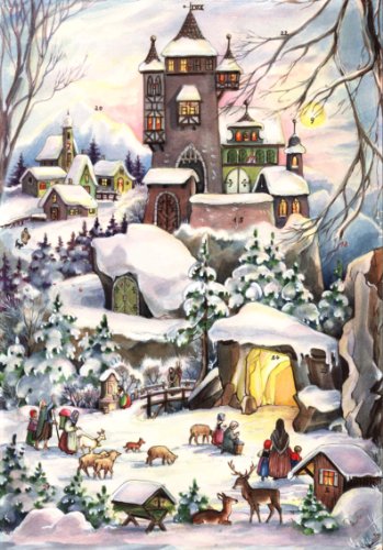 Sellmer Castle in Snow Advent Calendar