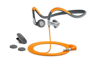 PMX 80 Sport II Rugged Design Earphones - Grey/Orange