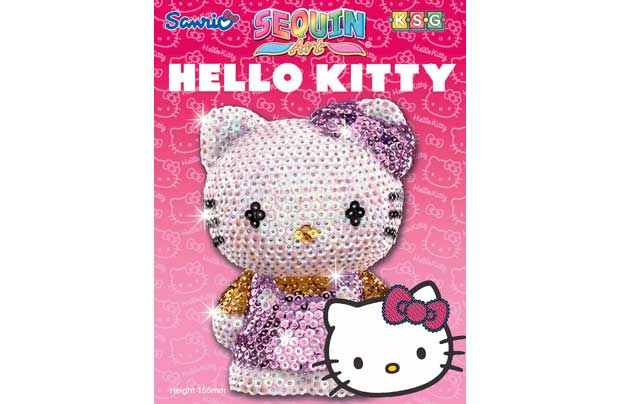 Sequin Art Hello Kitty 3D Craft Kit