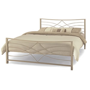 Serene Dahlia 4FT 6` Double Metal Bedstead