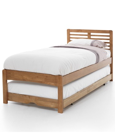Esther Wooden 3ft Single Bed & Guest Bed
