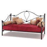 Serene Lyon Metal Daybed in Ivory finish `Serene