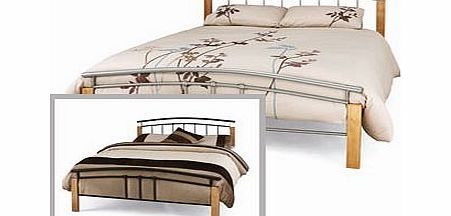Serene Tetras 4FT 6` Double Metal Bedstead