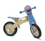 Sesame Street Childs Wooden Training Bike - Grover