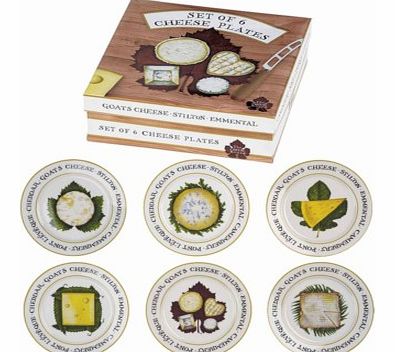 Set of 6 Cheese Plates 4992CX