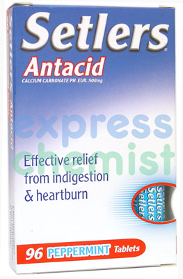 Antacid Peppermint Tablets 96x