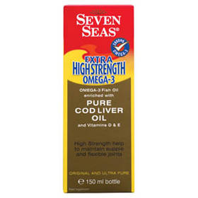 Seven Seas Cod Liver Oil Liquid Extra High