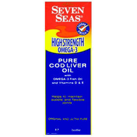 Seven Seas Cod Liver Oil Liquid High Strength