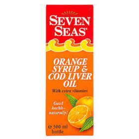 Cod Liver Oil Liquid Orange Syrup