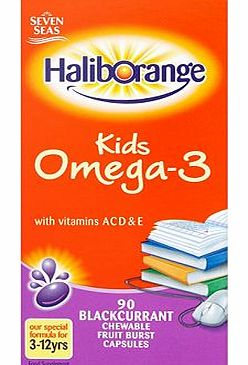Haliborange Omega-3 Blackcurrant Chews for Kids