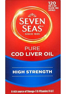 Seven Seas High Strength Pure Cod Liver Oil -
