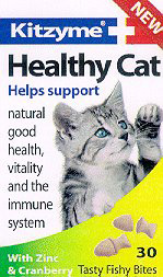 Kitzyme Healthy Cat With Cranberry And Zinc 30and#39;s