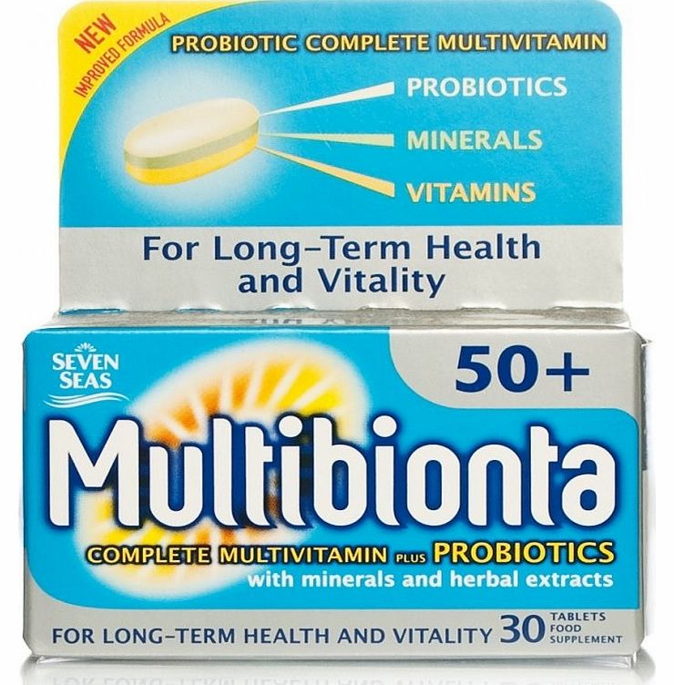 Seven Seas Multibionta 50  Probiotic Multivitamin