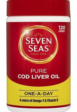 Seven Seas One-A-Day Pure Cod Liver Oil - 120