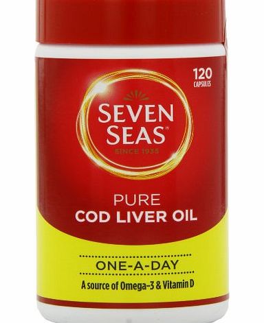 One A Day Pure Cod Liver Oil 120 capsules