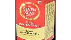 Seven Seas Pure Cod Liver Oil Extra High