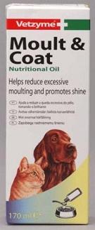 Vetzyme Moult and Coat Nutritional Oil