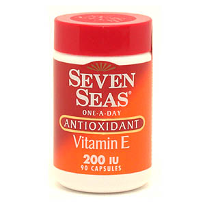 Seven Seas Vitamin E 200iu Capsules - Size: 90