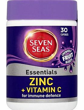 Seven Seas Zinc Plus Vitamin C - 30 chewable