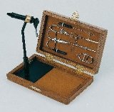 Shakespeare Fly Tying Kit in Wooden Box