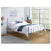 Double Chrome Bed Frame & Airsprung