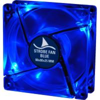 Blue Strobe 8cm System Fan with Control Box