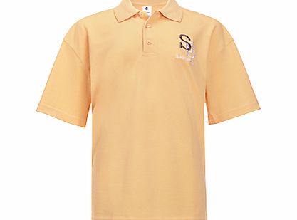 Sharnbrook Upper School Unisex Polo Shirt, Gold