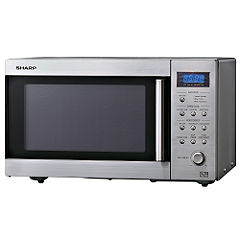 Sharp 22L Digital Microwave with Stainless Steel Trim