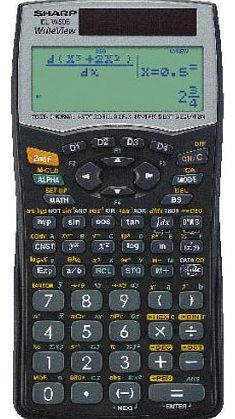 Sharp Scientific Calculator ELW506B