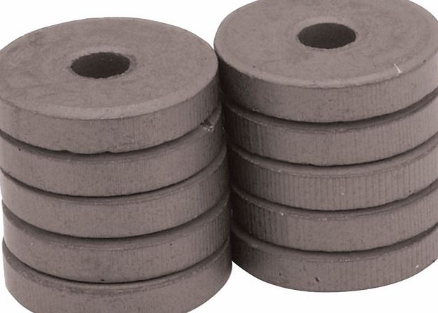 Shaw Magnets Ferrite Ring Magnets 12mm Pack of 10 FR120303X10