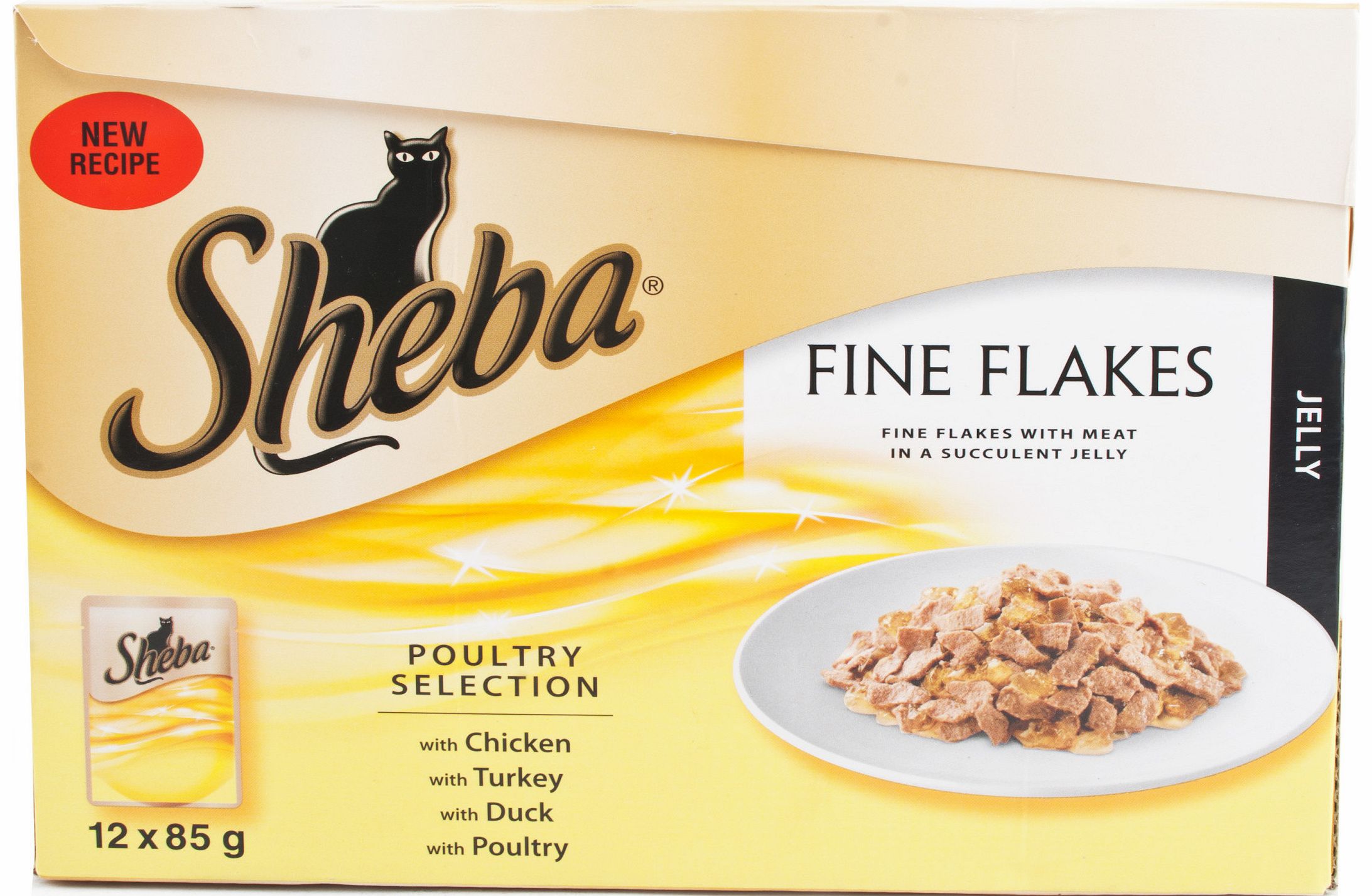 Sheba Pouch Fine Flakes Poultry Selection