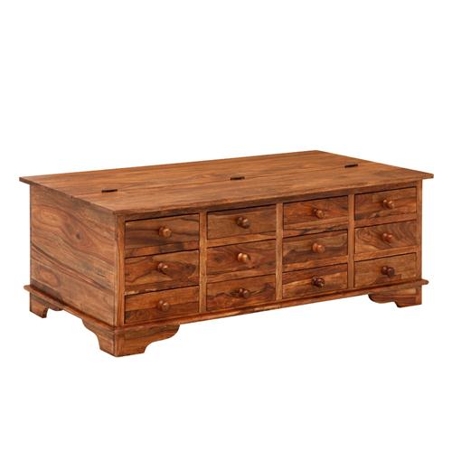 12 Drawer Coffee Table Chest 1008.006