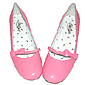 Shellys Dolly Shoe With Bow