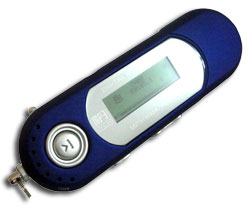 Blue Orb 128MB MP3 Player