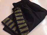 SHIHAN Boxing Shorts Shihan - BLACK (Size: Large)- NEW LOW PRICE !!!!