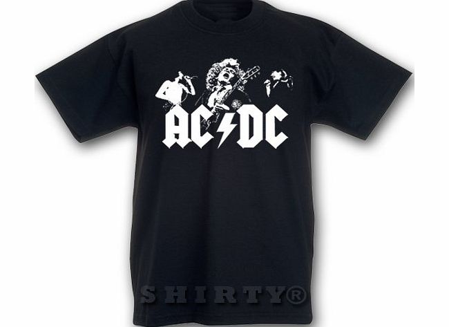 SHIRTY ACDC Shirt 4 - heavy metal - T Shirt - schwarz - 2XL - 2xlarge - 001