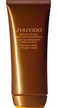 Shiseido Brilliant Bronze Self Tanning Emulsion,