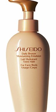 Shiseido Daily Bronze Moisturising Emulsion, 150ml
