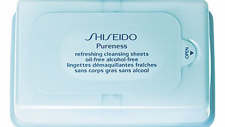 Shiseido Pureness Refreshing Cleansing Sheets