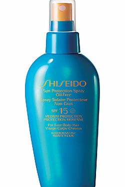 Shiseido Sun Protection Spray SPF15 - Oil-Free,