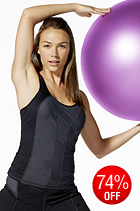 SHOCK ABSORBER GYM SPORT TANK TOP TWO TONE