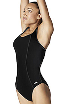 S/A Sports Swimsuit Black/Silver