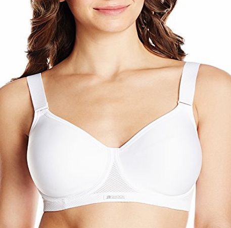 Shock Absorber Womens Active Flexi Wire Bra - White, 34B