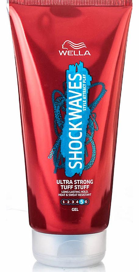 Wella Shockwaves Tuff Stuff Ultra Strong Gel