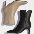 SHOE CO. romeo leather ankle boot