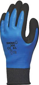 Showa, 1228[^]6387C 306 Fully-Coated Latex Grip Gloves